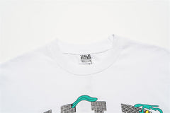 Forever White Bling Rhinestone Tee