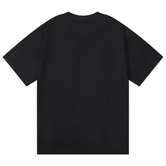 Logo Letter Pattern Print T-Shirt