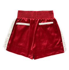 Letter Embroidery Shorts