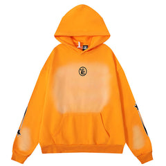 Hellstar Fire Hoodie Orange