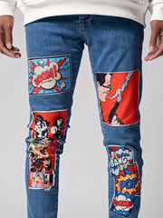 NODP Comic Books Blue Jeans