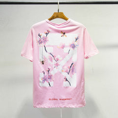 OFF WHITE Cherry Blossoms T-SHIRT