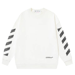 Off White SCRIBBLE DIAG BOXY Sweatshirts