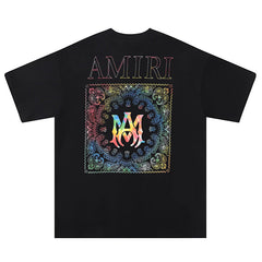 AMIRI Rainbow Bandana T-Shirt