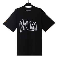 Palm Angels Logo Printed T-Shirt