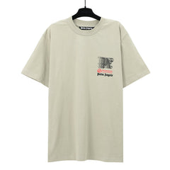 Palm Angels Logo Printed T-Shirt