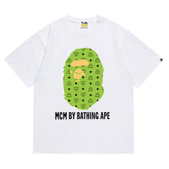 BAPE x MCM By Bathing Tee