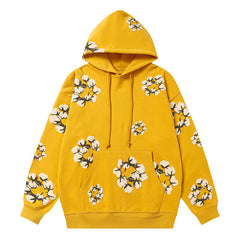 Denim Tears Kapok Pattern Printed Hoodie