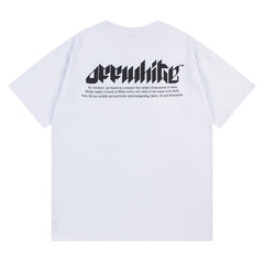 Off White Logo Pattern Print T-Shirts