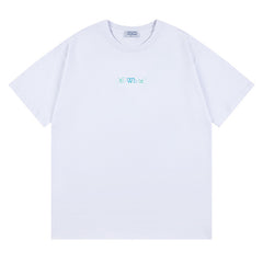 Off White Arrow Logo Pattern T-Shirts