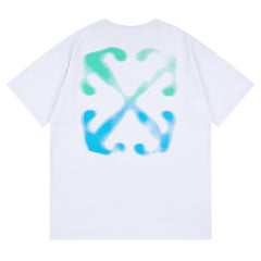 Off White Arrow Logo Pattern T-Shirts