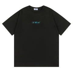 Off White Arrow Logo Pattern T-Shirts