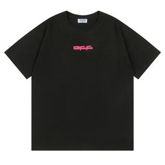 Off White Logo Pattern Print T-Shirts