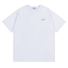 Off White Arrow Logo Pattern T-Shirts