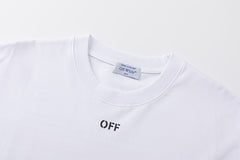 Off White Logo Pattern Print T-Shirts