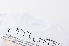 Off White Logo Pattern Print T-Shirts