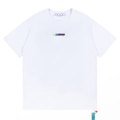 Off White Arrow Logo Pattern T-Shirts