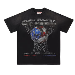 Basketball Pattern T-shirt #V2917