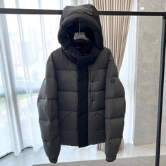 Moncler Madeira Short Down Jacket Grey