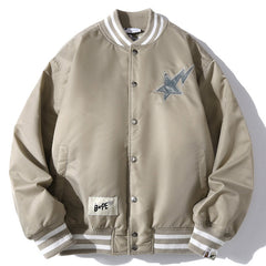 BAPE x Highsnobiety Nylon Varsity Jacket