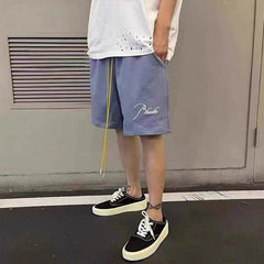 RHUDE Embroidery Logo Shorts