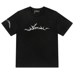 AMIRI Smoke Embellished Crewneck T-Shirt