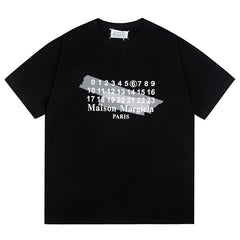 Maison Margiela Letter Logo T-Shirts