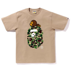 BAPE ABC Camo Milo on Big Ape T-shirt