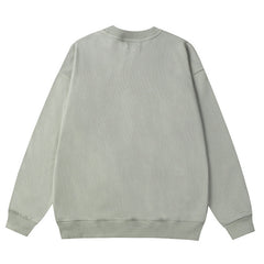 Maison Margiela Logo-Print Cotton Sweatshirt