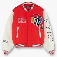 REPRESENT INITIAL VARSITY JACKET