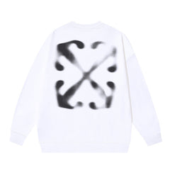 Off White Logo Cotton Sweatshirts