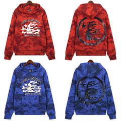 Sports Tie-Dye Skull Hoodie