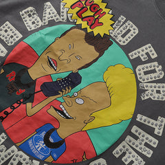 "Beavis and Butt-Head" Rhinestone Tee