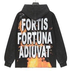 Skull Basketball Player Hoodie