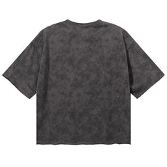 Bling Rhinestone Cropped Tee