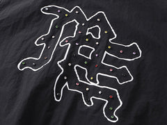 MIXED EMOTION “ME” Rhinestone Nylon Jacket