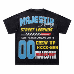Motorcycle Rhinestone Tee