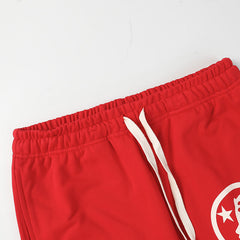 Hellstar Retro washed Flare pants Red