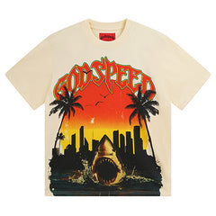 Godspeed Miami Shark T-Shirts #1068