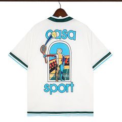 Casablanca Multi Color Printed Shirt #209