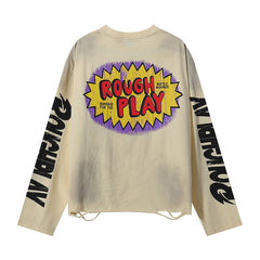 Beavis Buttead Rhinestone Long Sleeve Tee