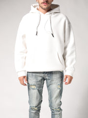 NODP White Oversize Hoodie