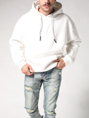 NODP White Oversize Hoodie