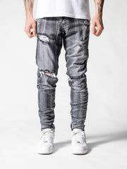 NODP Grey Mono Essential Jeans