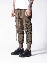 NODP Khaki Swish Cargo Pants