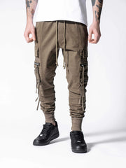 NODP Khaki Swish Cargo Pants