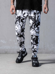 NODP Bleached on Black Sweatpants