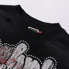 We Are The Streets Rhinestone Tee