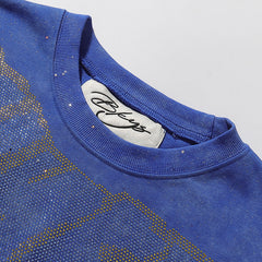 Synergy Rhinestone Cropped Tee