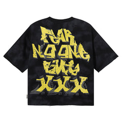 Disaster F-Terry Cropped Tee
